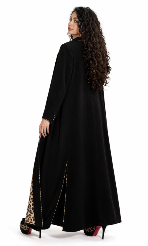 Hidden Leopard Abaya - Image 3