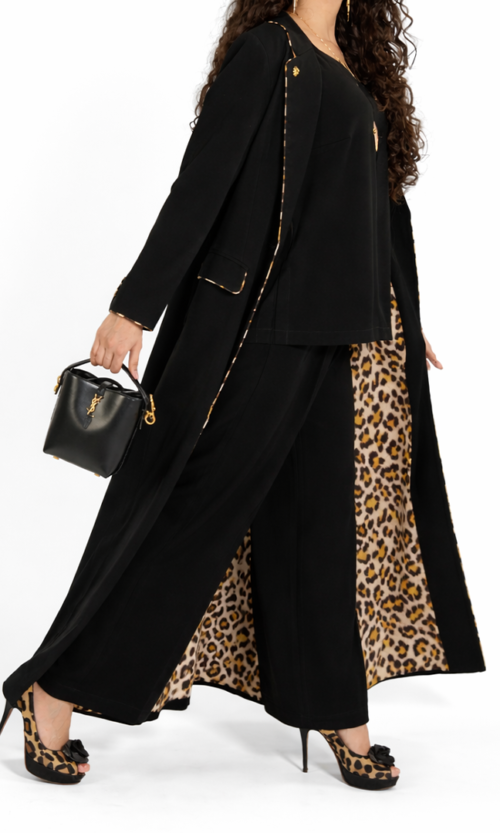 Hidden Leopard Abaya - Image 4