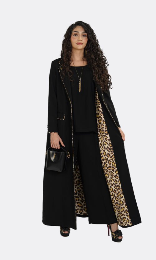 Hidden Leopard Abaya – MS16 - Image 6