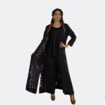 Noir Mosaic Abaya