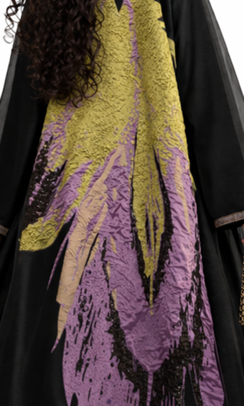 Queens Feather Abaya - Image 4