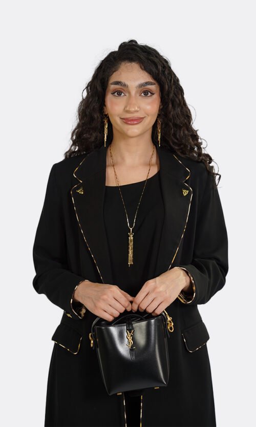Hidden Leopard Abaya – MS16 - Image 7