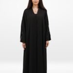 Rainbow Zip Abaya – MS22