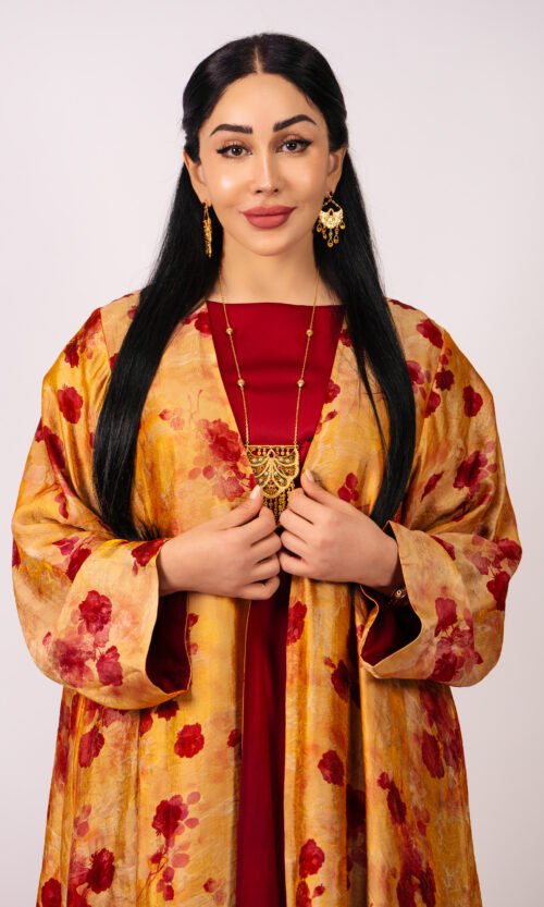 Amber Rose Abaya – MS36 - Image 3