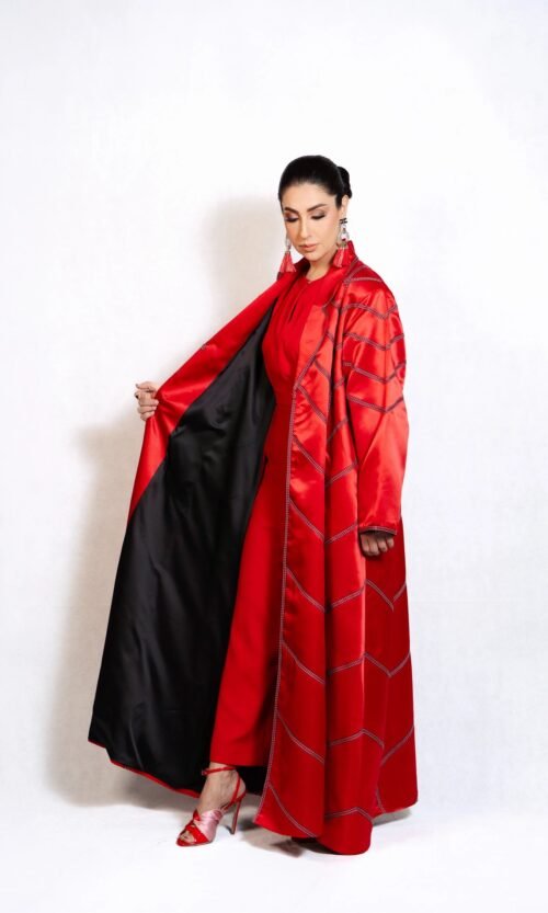 Sage Elegance Abaya – MS02 - Image 6