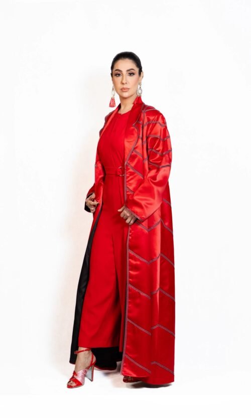 Sage Elegance Abaya – MS02 - Image 7