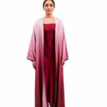 Soft Contrast Abaya – MS53