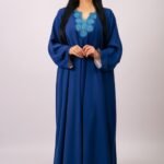 Sapphire Mosaic Abaya – MS40