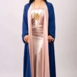 Sapphire Blush Abaya – MS41