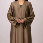 Olive Bronze Abaya – MS47