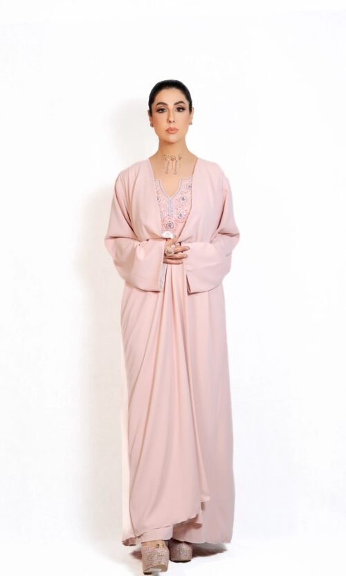 Midnight Occasion Abaya – MS26 - Image 6