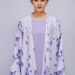 Lavender Porcelain Floral Abaya – MS63