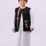 Boys UAE National Day Traditional Outfit with Embroidered Vest