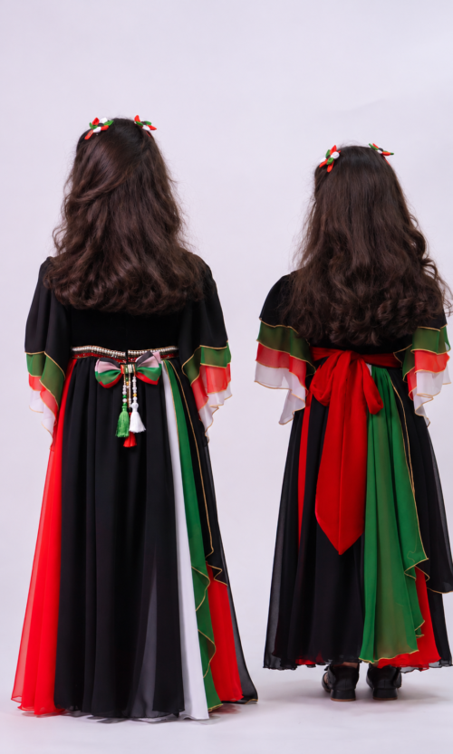 UAE National Day Family Matching Outfit Combo – Mother & Two Girls - Image 6