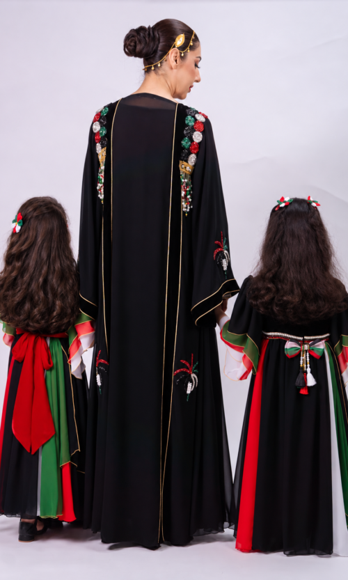 UAE National Day Family Matching Outfit Combo – Mother & Two Girls - Image 9