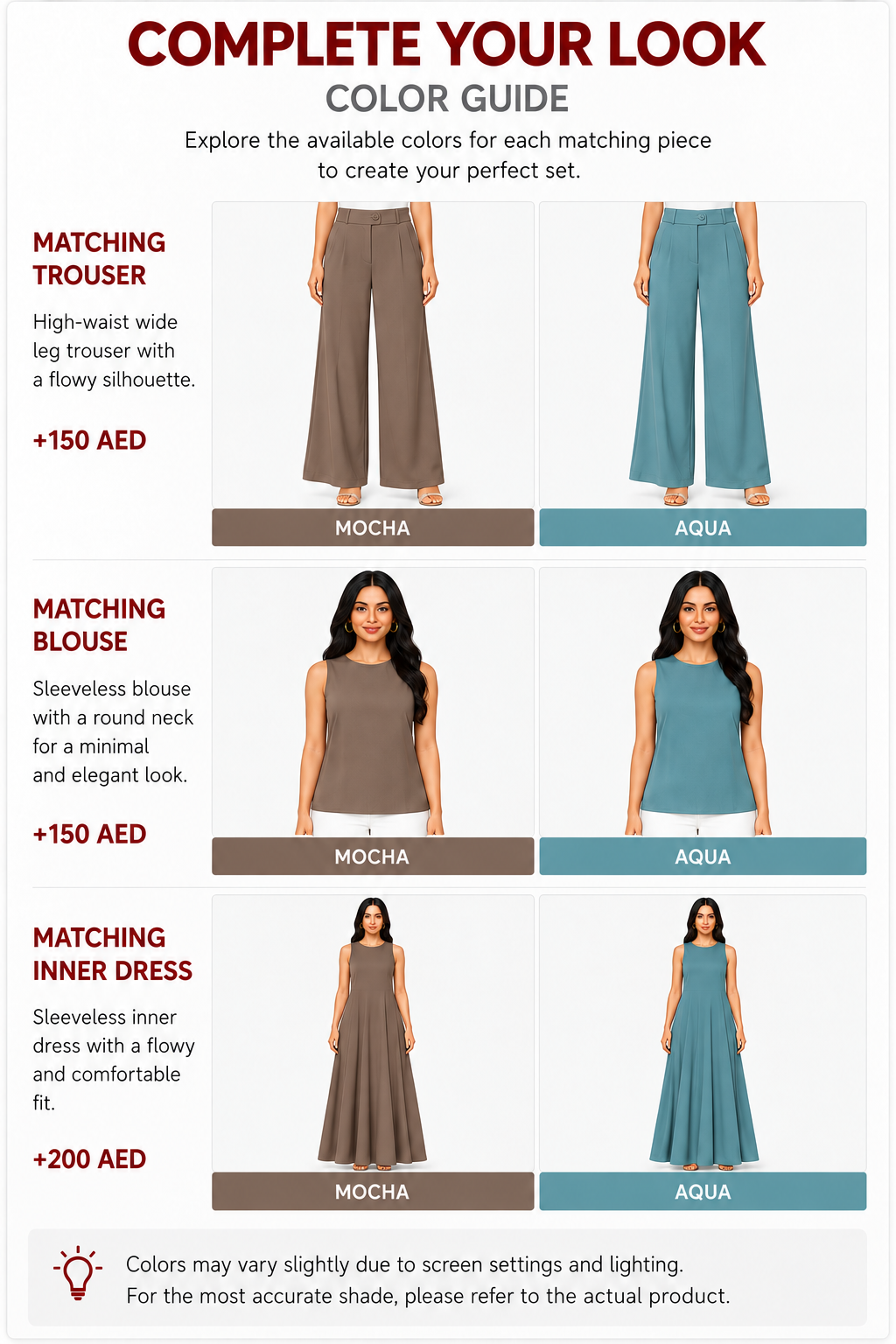 Complete Your Look Color Guide